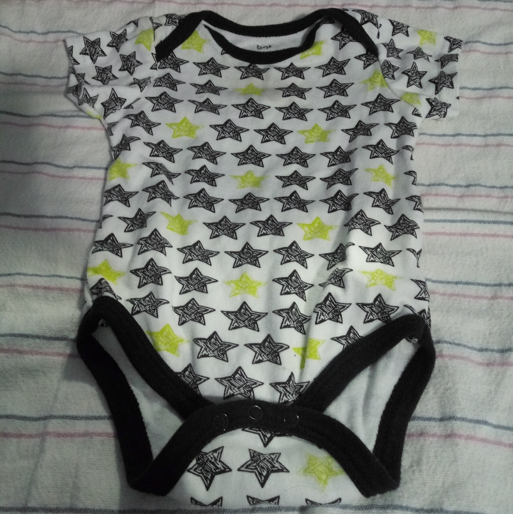Baby Onesie Star Print